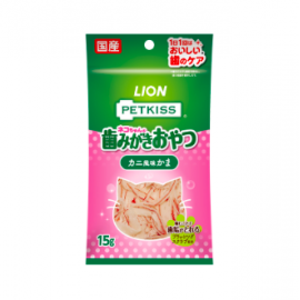 獅王PETKISS 貓用潔齒蟹柳片